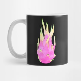 Watercolor pink pitahaya or dragon fruit Mug